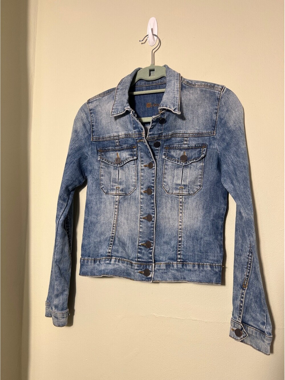 KUT from the Kloth Amelia Denim Jacket Size Small